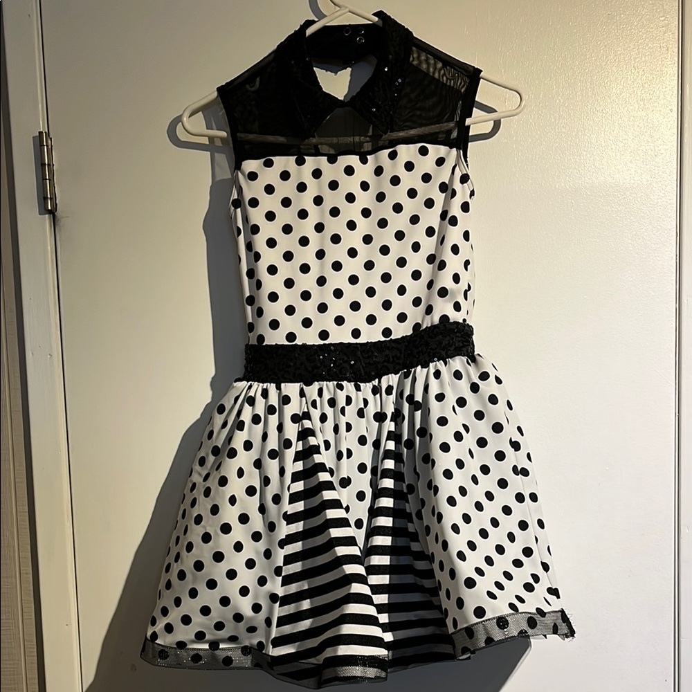 Polka Dot and Striped costume